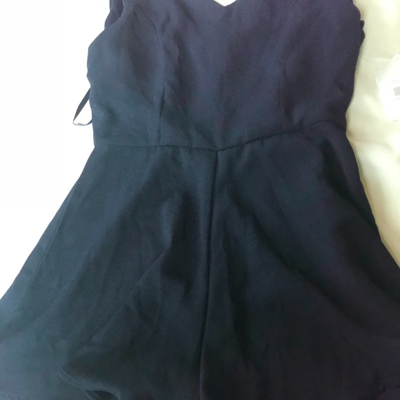 Altar’d State Navy Blue Romper NWT - Picture 2 of 7